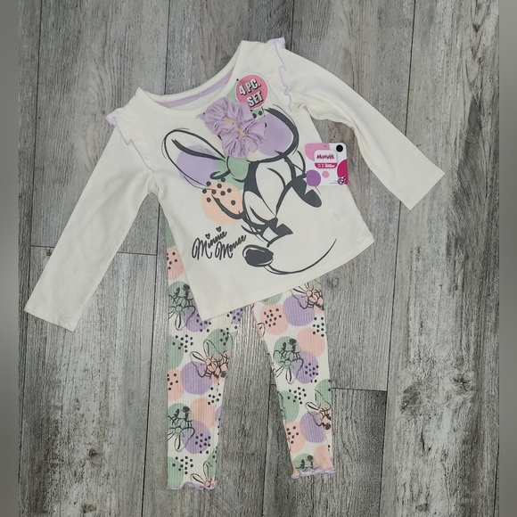 Minnie Mouse Toddler Girls 4-Piece Outfit - Picture 5 of 12